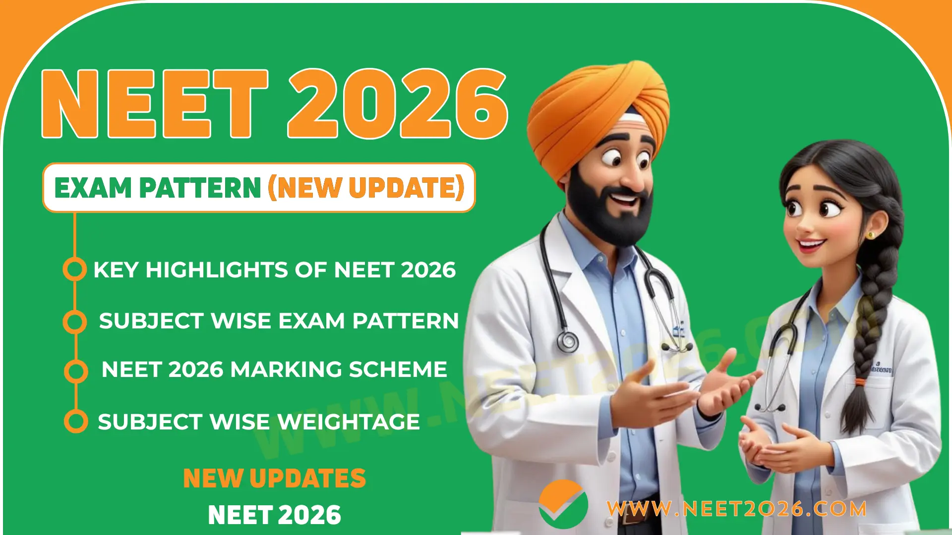 NEET 2026 Exam Pattern Subject-wise Paper